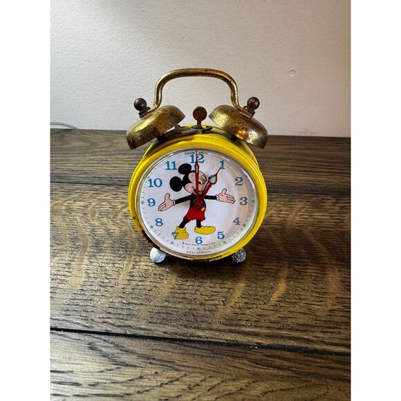 Vintage Phinney Walker Mickey Mouse clock - Picture 4 of 6